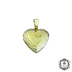 لاکت استیل طلایی lo11