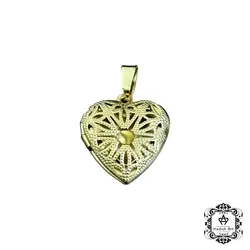 لاکت استیل طلایی lo2