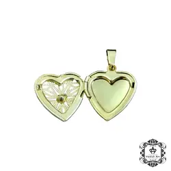 لاکت استیل طلایی lo2