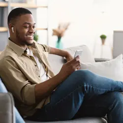 هدفون بی سیم پرودو مدل Soundtec Super Slim Wireless Stereo Buds