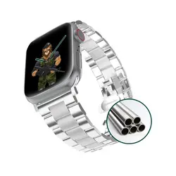 بند ساعت گرین لاین مدل METALLIC GRANDE مناسب برای اپل واچ 42/44 میلی متری