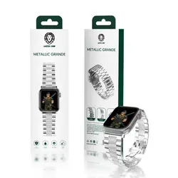 بند ساعت گرین لاین مدل METALLIC GRANDE مناسب برای اپل واچ 42/44 میلی متری