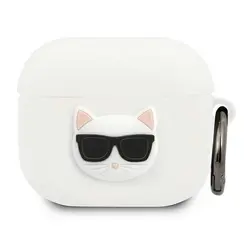 کاور کارل لاگرفلد مدل Silicone Choupette مناسب برای Apple Airpods 3