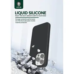 کاور سیلیکونی گرین لاین مدل Liquid Silicone مناسب برای گوشی موبایل اپل IPhone 13 Pro Max