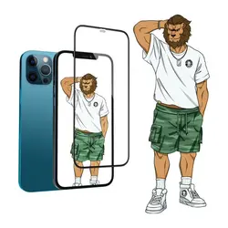 گلس گرین لاین مدل 3D Silicone HD مناسب برای گوشی موبایل IPhone 13 Pro Max