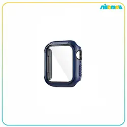 کاور محافظ گرین لاین مدل Guard Pro PC/TPU با شیشه مناسب برای اپل واچ 44 میلی متری