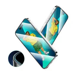 گلس گرین لاین مدل 3D Silicone HD مناسب برای گوشی موبایل IPhone 14 Pro