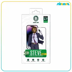 گلس گرین لاین مدل 9H Steve Matte Strong مناسب برای گوشی موبایل iPhone 14 Pro