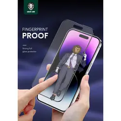 گلس گرین لاین مدل 9H Steve Matte Strong مناسب برای گوشی موبایل iPhone 14 Pro