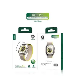 محافظ صفحه نمایش گرین لاین مدل Ultra Pro HD مناسب برای اپل واچ 49 میلی متری