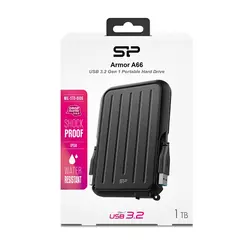 هارد اکسترنال سیلیکون پاور مدل Armor A66 ظرفیت 4ترابایت