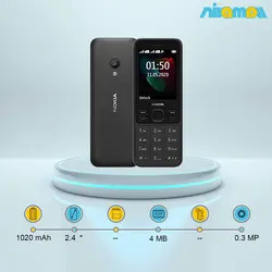 گوشی موبایل نوکیا مدل 150 دو سیم‌ کارت و رم 4 مگابایتNokia 150 Dual Sim 4MB RAM mobile phone