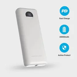پاوربانک پاورولوژی مدل Compact ظرفیت 20000 میلی آمپر ساعت