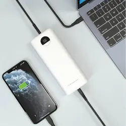 پاوربانک پاورولوژی مدل Compact ظرفیت 20000 میلی آمپر ساعت