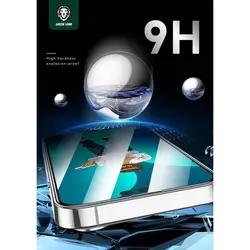 گلس گرین لاین مدل 9H Steve Glass Strong مناسب برای گوشی موبایل iPhone 13 Pro Max/14 Plus