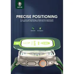 محافظ صفحه نمایش گرین لاین مدل Ultra Protector HD مناسب برای اپل واچ 49 میلی متری