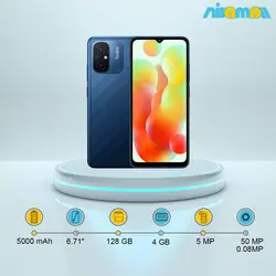 گوشی موبایل شیائومی مدل Redmi 12C دوسیم کارت ظرفیت 128 گیگابایت و رم 4 گیگابایت