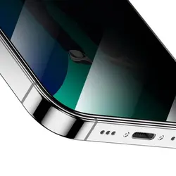 گلس گرین لاین مدل 9H Steve Privacy مناسب برای گوشی موبایل iPhone 14 Pro Max