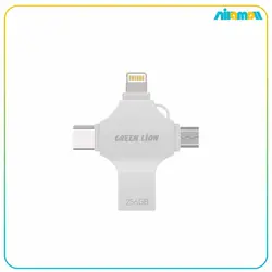 فلش 4 کاره گرین لاین مدل Flash Drive ظرفیت 256 گیگابایت