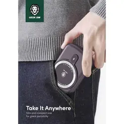 پاوربانک مگ سیف گرین لاین مدل Luxembourg ظرفیت 10000 میلی آمپر ساعت