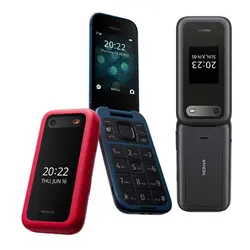گوشی موبایل نوکیا مدل  Nokia 2660 Flip دوسیم کارت ظرفیت 128 مگابایت و رم 48 مگابایت