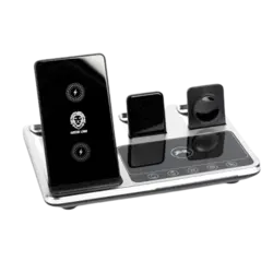 استند شارژر وایرلس و ساعت 4کاره گرین لاین مدل Charging Station 2