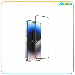 محافظ صفحه نمایش شفاف گرین لاین مدل 3D Silicone Plus مناسب برای گوشی موبایل iPhone 15 Pro