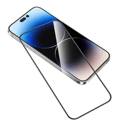محافظ صفحه نمایش شفاف گرین لاین مدل 3D Silicone Plus مناسب برای گوشی موبایل iPhone 15 Pro