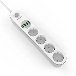 چند راهی برق و USB کینگ استار مدل KPS5120