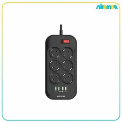 چند راهی برق کینگ استار مدل KPS5105