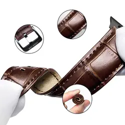 بند ساعت چرمی گرین لاین Elite Leather مناسب برای اپل واچ 42/44 میلی متری