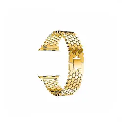 بند فلزی ساعت هوشمند طرح لانه زنبوری مناسب برای ساعت های 45/41/22 میلیمتری