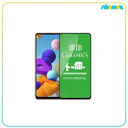 محافظ صفحه نمایش سرامیکی مناسب برای گوشی موبایل سامسونگ مدل GALAXY A21S