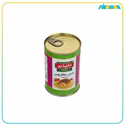 کنسرو سس ماکارونی با سویا دلپذیر - 400 گرم