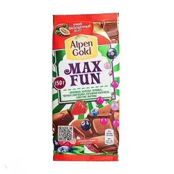 شکلات آلپن گلد جرقه ای با مغز بری 150گرم - چیکوشکلات