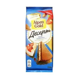 شکلات آلپن گلد چیز کیک توت فرنگی 150گرم - چیکوشکلات