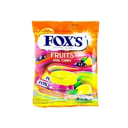 آبنبات فاکس با طعم میوه های میکس(130گرم-کریستالی)-چیکوشکلات