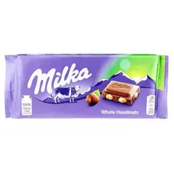 شکلات میلکا با مغز فندق درسته 100گرم - چیکوشکلات