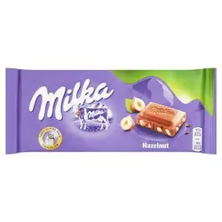 شکلات میلکا با مغز فندق خورد شده 100گرم - چیکوشکلات