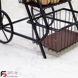 سبد پیاز و سیب زمینی کالسکه 3 طبقه نوین