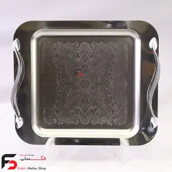 سینی پذیرایی استیل ایده آل 310