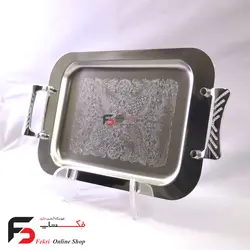 سینی پذیرایی استیل ایده آل 223