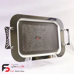 سینی پذیرایی استیل ایده آل 223