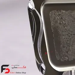 سینی پذیرایی استیل ایده آل 210