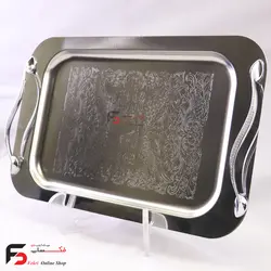 سینی پذیرایی استیل ایده آل 110