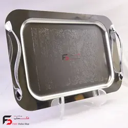 سینی پذیرایی استیل ایده آل 110