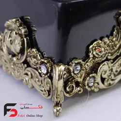 ست سطل و جا دستمال کاغذی لوکس مشکی