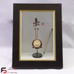 تابلو دکوری آلات موسیقی کمانچه