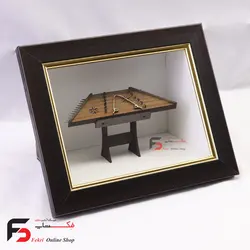 تابلو دکوری آلات موسیقی سنتور
