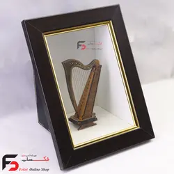 تابلو دکوری آلات موسیقی چنگ
